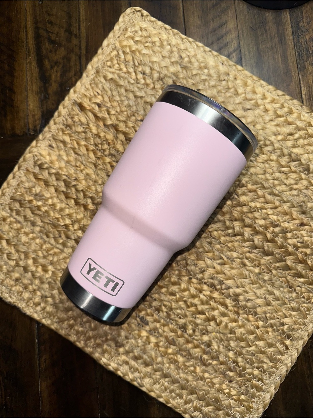 Yeti Stainless Steel Rambler Bottom - Silver Finish